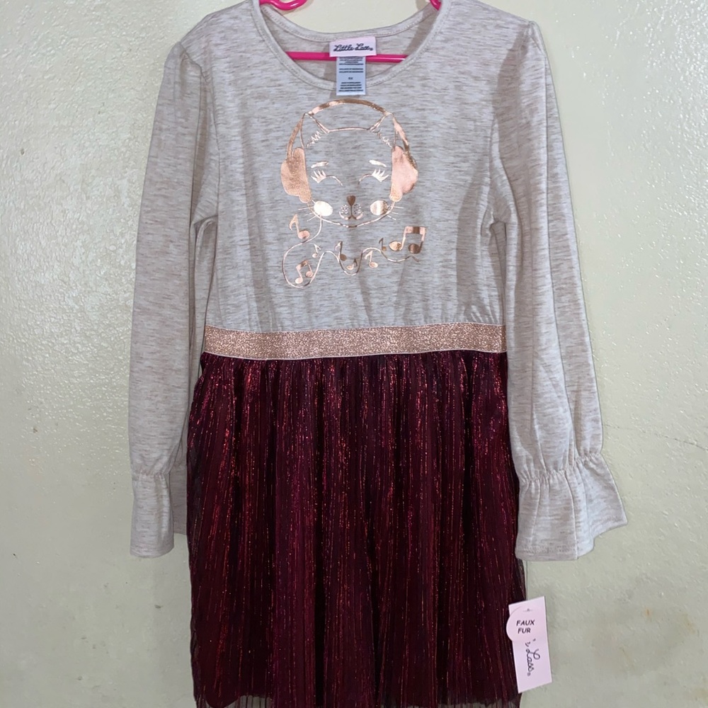Little lass long sleeve dress